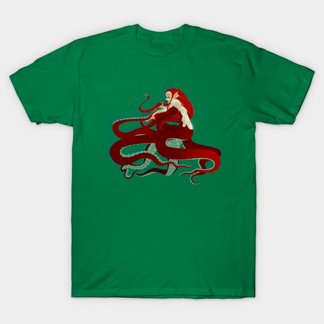 Celtic Octopus T-Shirt by Ztoical